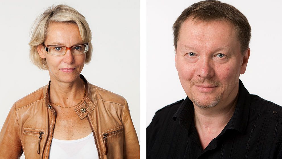 Ylva M Andersson ansvarig utgivare SR Göteborg och Björn Löfdahl, programdirektör SR.