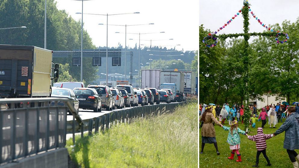 Så undviker du trafikkaoset i midsommar