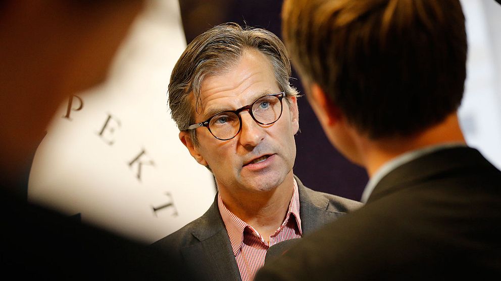 Erik Thedéen, generaldirektör för Finansinspektionen sammankallade en pressträff med anledning av uppgifterna om Nordea.