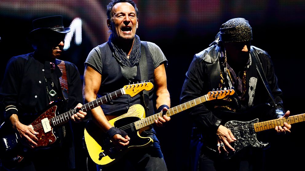 Sommarens konserter på Ullevi blir Springsteens 33:e, 34:e och 35:e inför stor publik i Sverige.