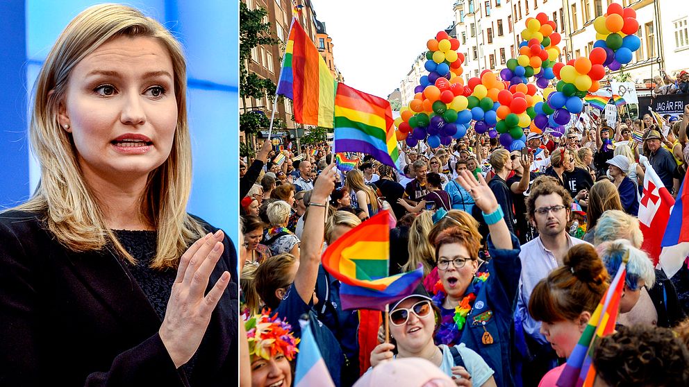 Ebba Busch Thor, partiledare för Kristdemokraterna, vill gå i prideparaden i Stockholm i år – men alla inom partiet tycker inte att det är en speciellt bra idé.
