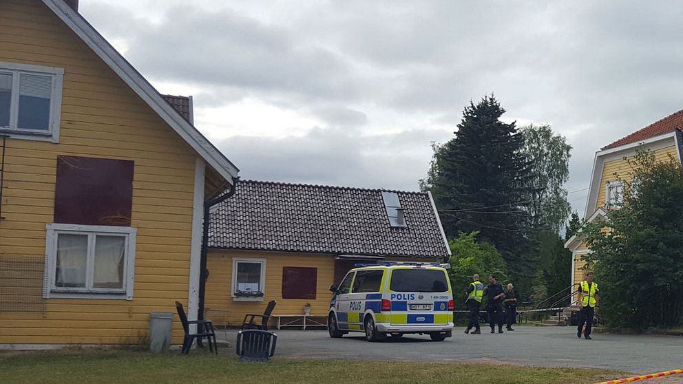 Mordet skedde på ett asylboende i Mariannelund i somras.