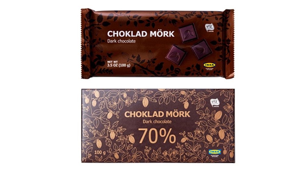 IKEA återkallar CHOKLAD MÖRK 60% och CHOKLAD MÖRK 70% på grund av otillräckligt redovisat innehåll av mjölk och hasselnötter, skriver företaget i ett pressmeddelande.