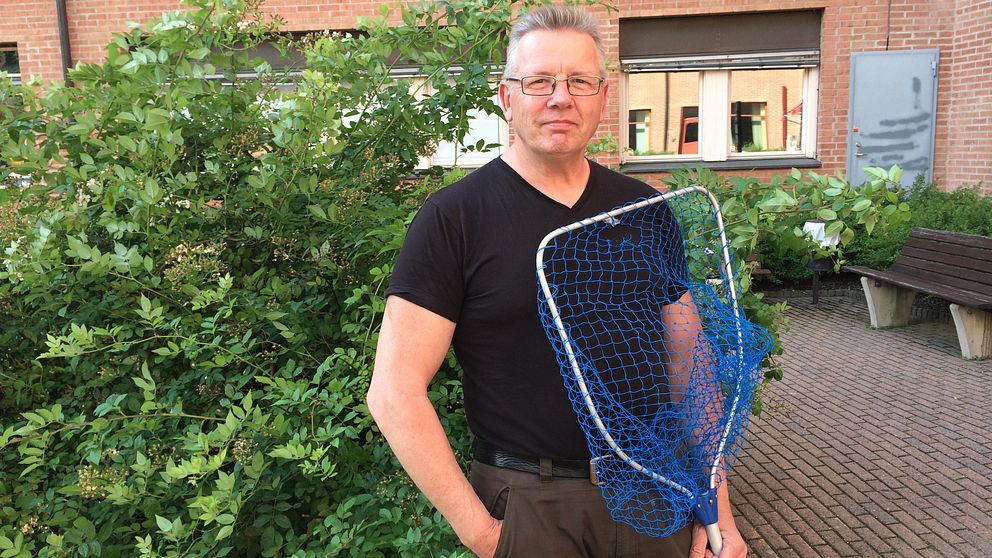 Staffan ”Fågeldoktorn”  Ullström är expert på skadade fåglar.