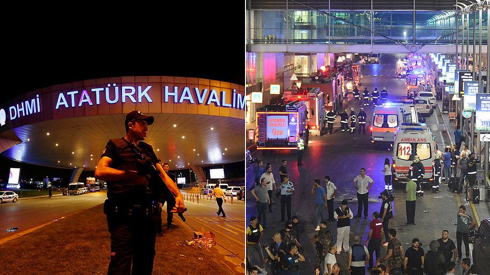 36 döda på flygplats i Istanbul