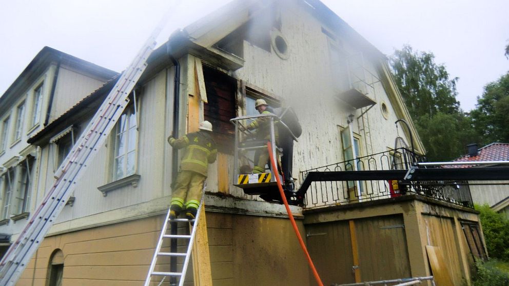 Brand i Furudals Bruks Herrgård
