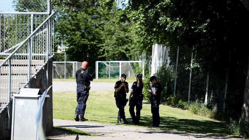 Poliser vid Stadshagens IP