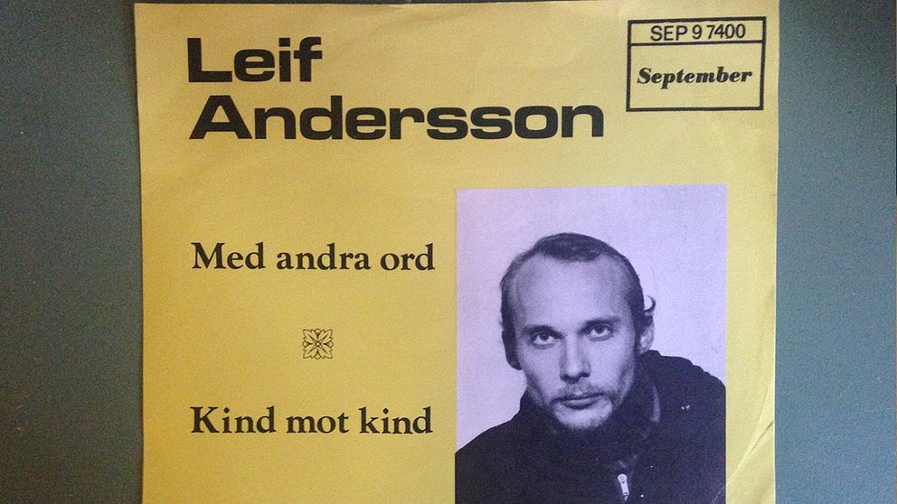 Nu släpps den omtalade kultsingel med Leif Andersson på nytt.