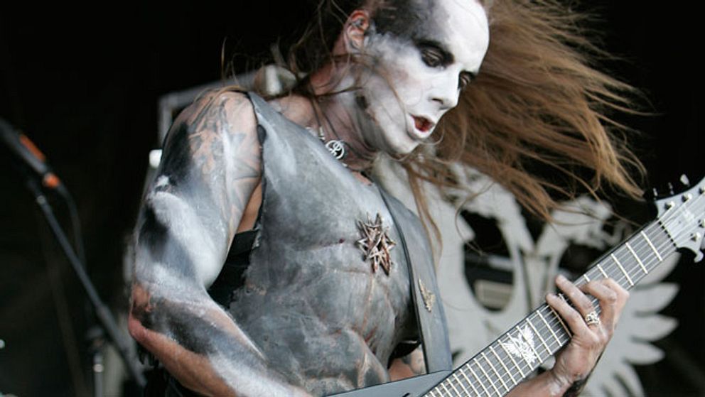 Adam Darski, frontman i det polska dödsmetallbandet Behemoth.