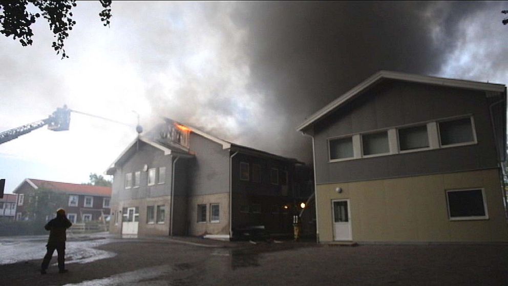 Växjö islamiska skola brand