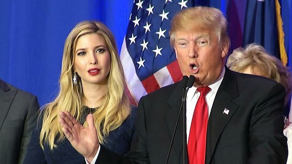 Den republikanske presidentkandidaten Donald Trumps dotter Ivanka innehar en viktig roll i hans kampanj.