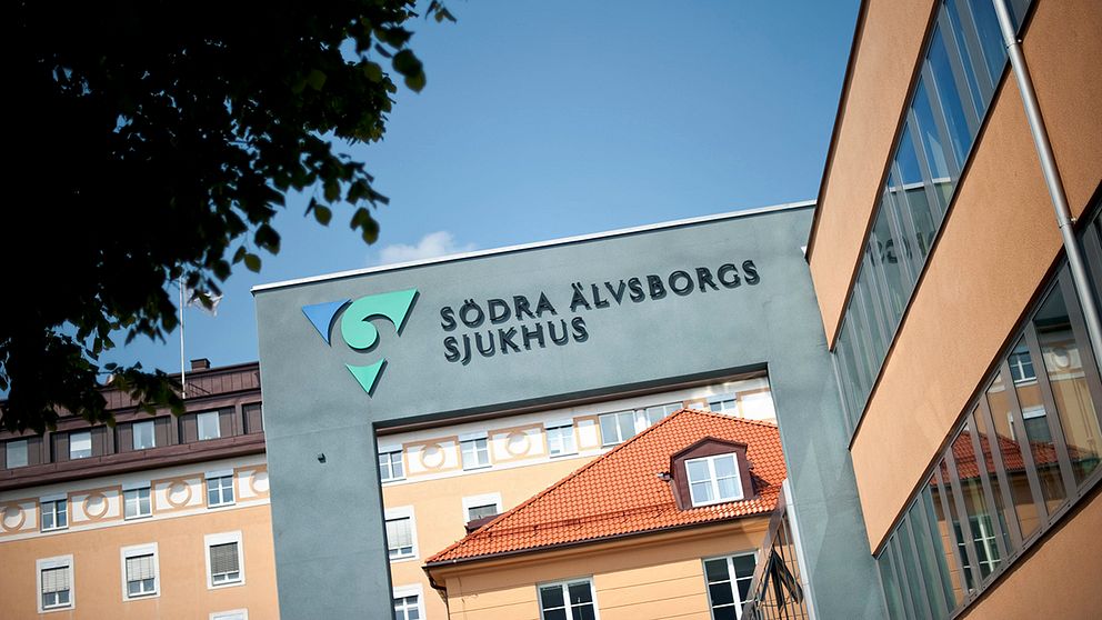 Exteriör Södra Älvsborgs sjukhus