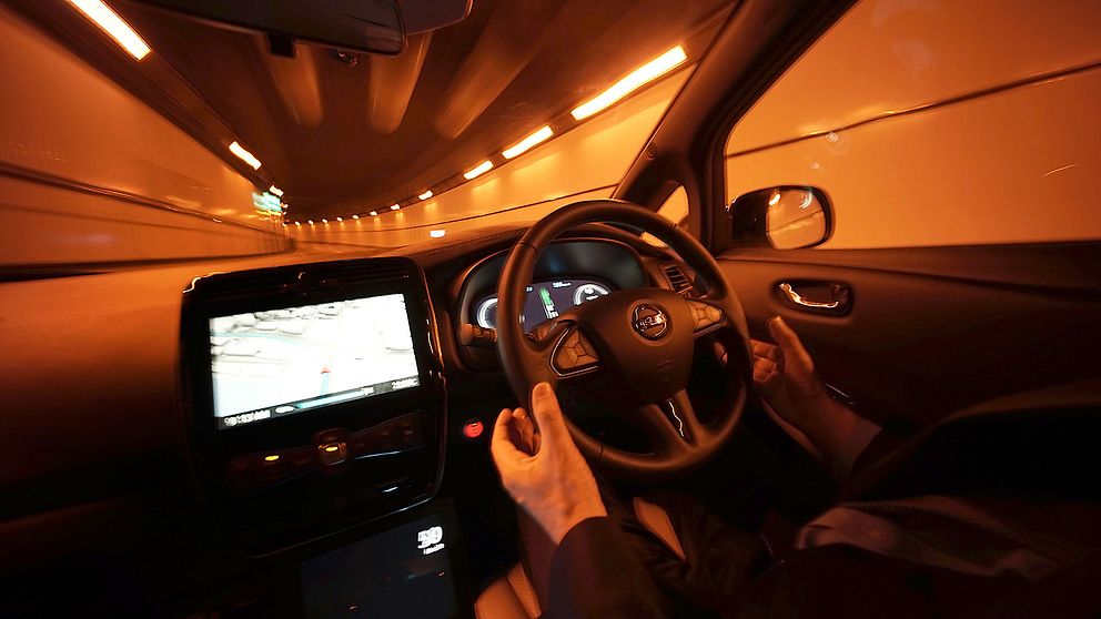 En ny lag som förbereds i Tyskland innebär att självkörande bilar ska ha en så kallad svart låda som spelar in kördata. Arkivbild.