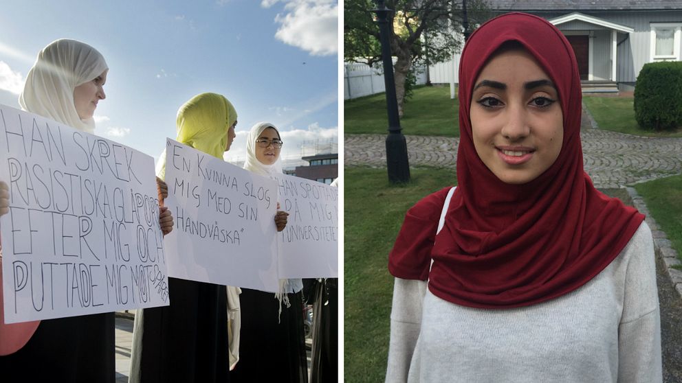 För tre år sedan demonstrerade muslimska kvinnor mot trakasserier i Stockholm. Enligt Gehad El Sayed har kränkningarna ökat sedan dess.