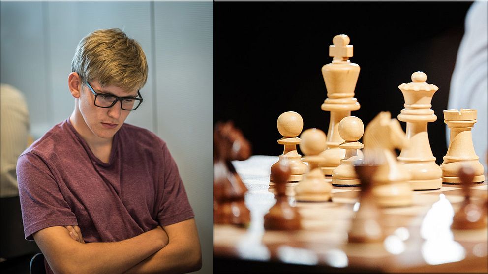 Martin Jogstad från Eslöv är Sveriges bästa junior i schack. På söndagen vann han SM i Uppsala.