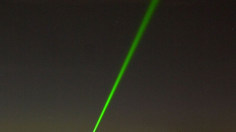 grön laserstråle, Malmö aviation