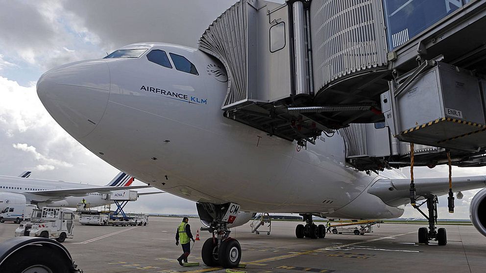 Air France flygplan.