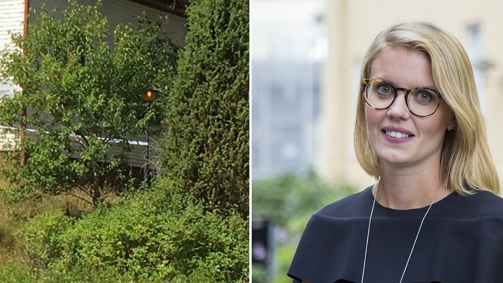 Huset där döda spädbarn hittades i Eksjö kommun och åklagare Frida Noldin