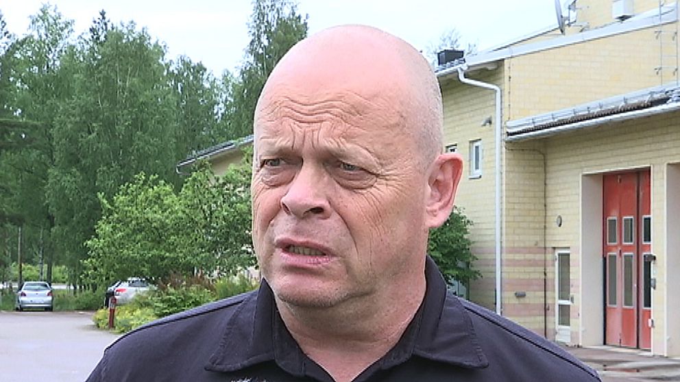 Anders Nyman, insatsledare räddningstjänsten Borlänge/Falun