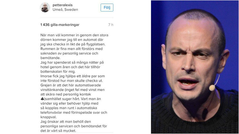 Petter Alexis Askergren, Instagram