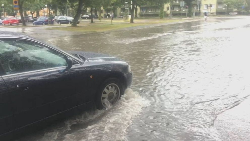 Översvämning i Uppsala