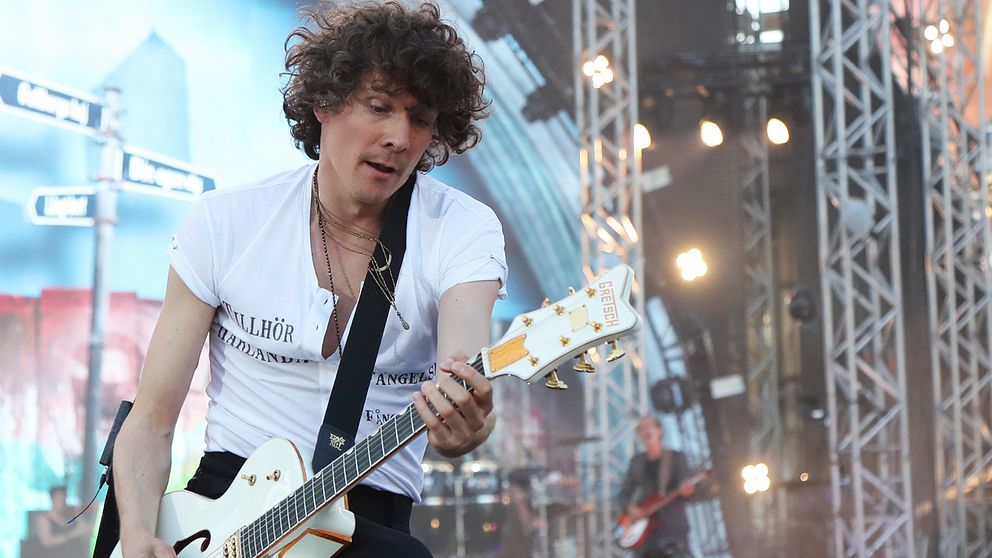 Håkan Hellström på Ullevi i juni 2016.