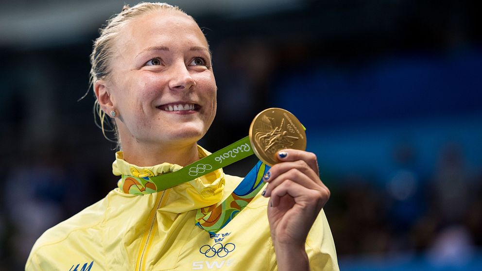 Känslorna svallade efter Sarah Sjöströms Os-guld i Rio.