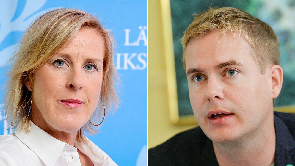 Åsa Fahlén från Lärarnas riksförbund och utbildningsminister Gustav Fridolin (MP) anser båda att kommunerna måsta ta mer ansvar för skolorna.