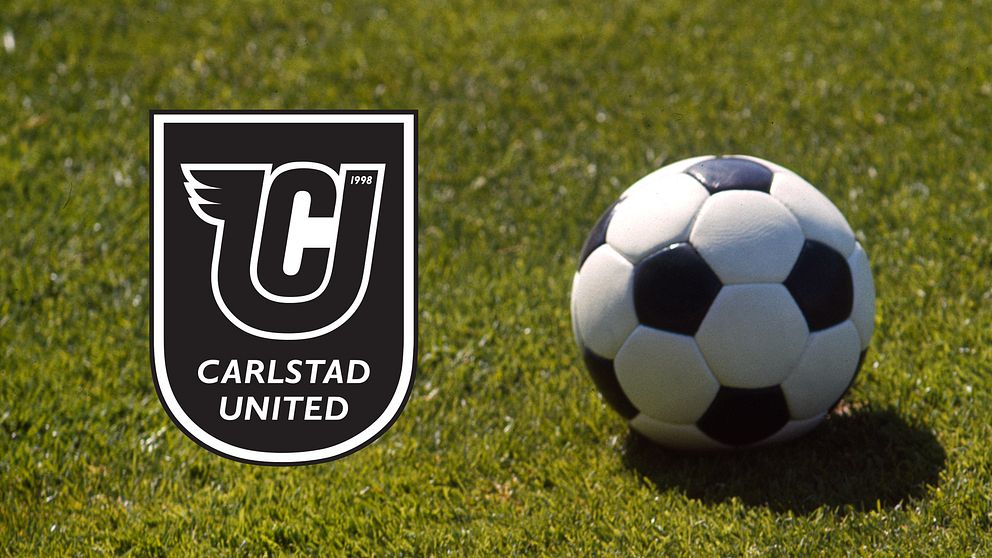 Fotboll + Carlstad united-logga