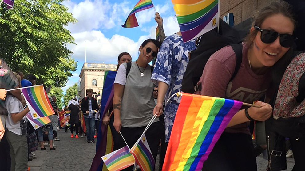 Pridetåg i Gävle