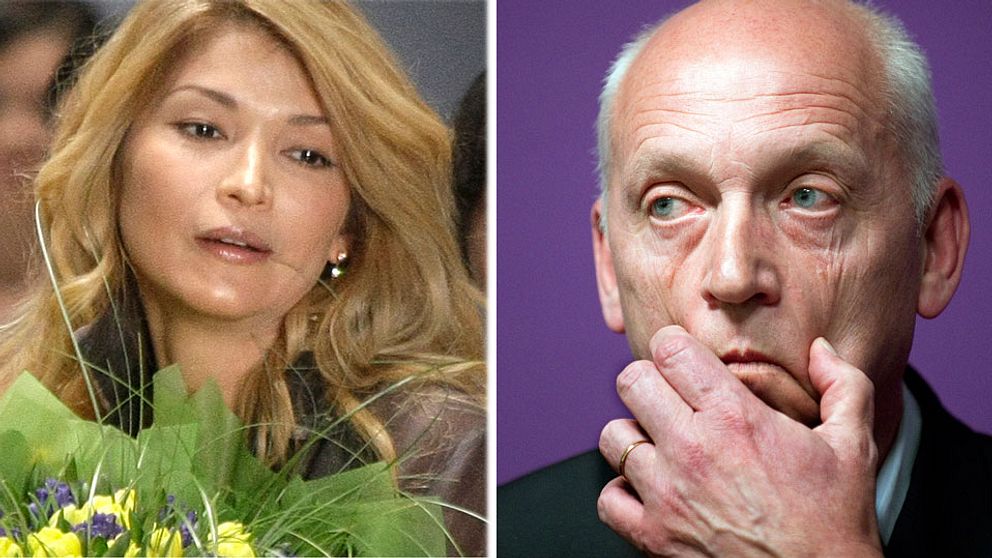 Diktatorns dotter Gulnara Karimova och vd Lars Nyberg – två tunga spelare i Teliasoneraaffären