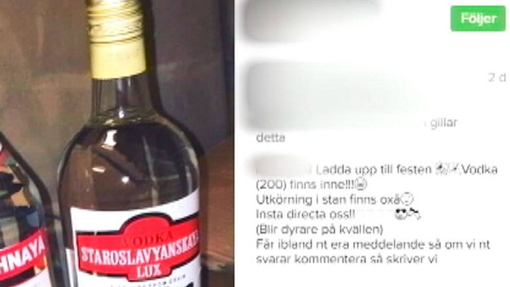 Spritlangare på Instagram