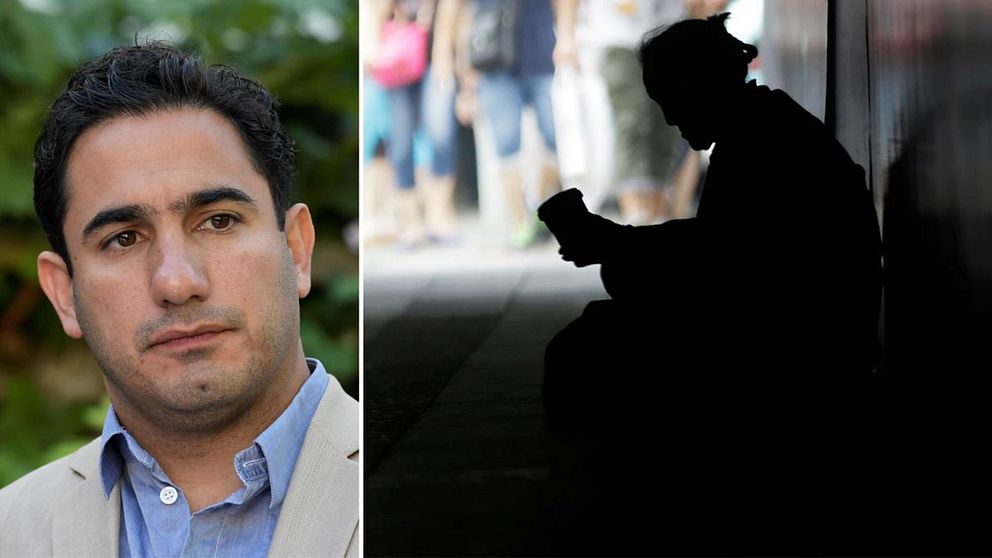 Regeringen överväger att införa ett totalt tiggeriförbud i Sverige. Det säger civil- och kommunminister Ardalan Shekarabi (S) till Dagens Nyheter.