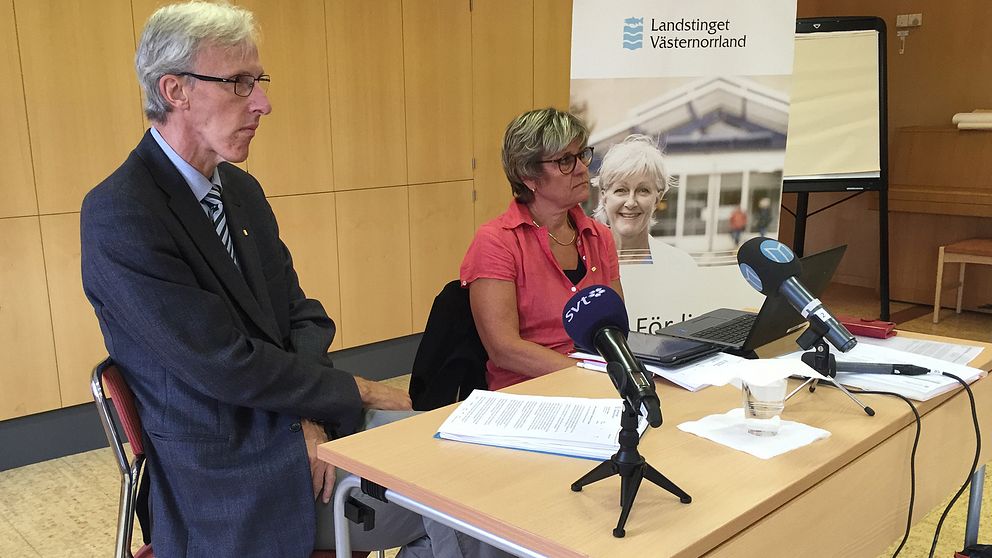 Presskonferens i Sollefteå