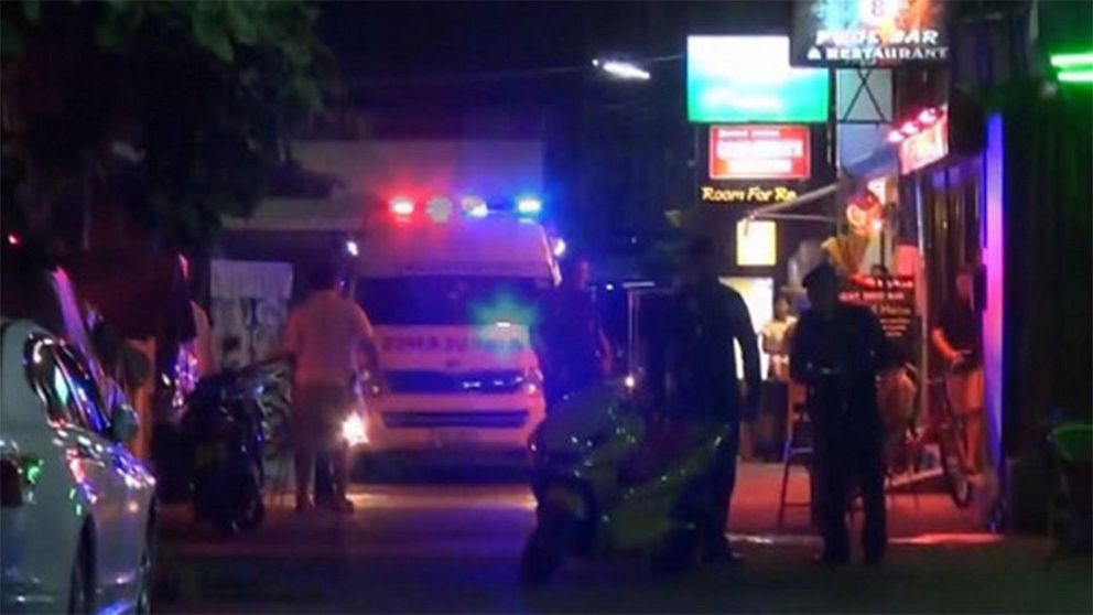 Hua Hin, Thailand, där två bomber exploderade den 11 augusti. En person dödades och 20 skadades, enligt thailändska medier.