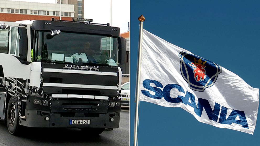 Forskare ställer sig frågan om det här kan vara den sista med den, i branschen, så uttalade – unika – Scania-känslan. Bilden visar en prototyp av lastbilen.