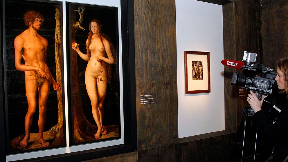 Lucas Cranachs verk Adam och Eva. En domstol i Kalifornien har beslutat att tavlornas nuvarande ägare får behålla dem – detta trots att den ursprunglige ägaren tvingats sälja dem under nazitiden.