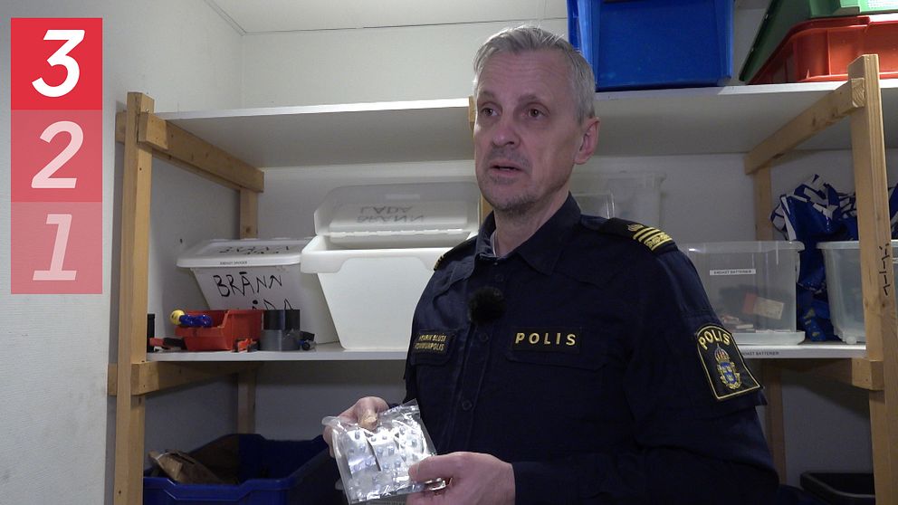 Henrik Blusi, kommunpolis i Sundsvall, berättar i klippet om några av de preparat som florerar just nu