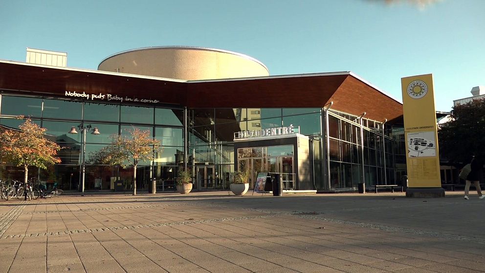 Exteriör vid Karlstads universitet