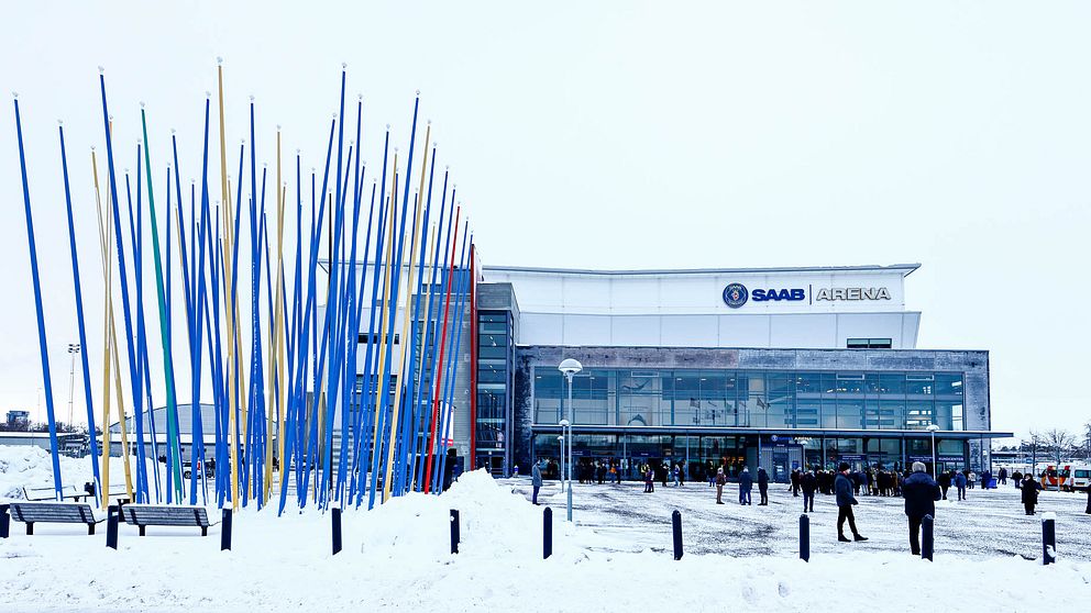 Saab Arena i Linköping.