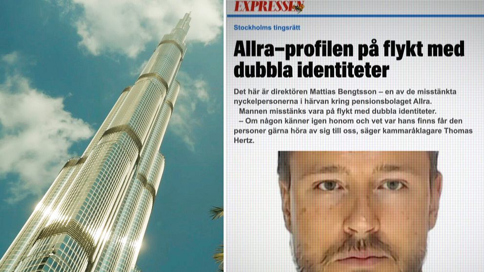 Mattias Bengtsson, Allra, Burj Khalifa