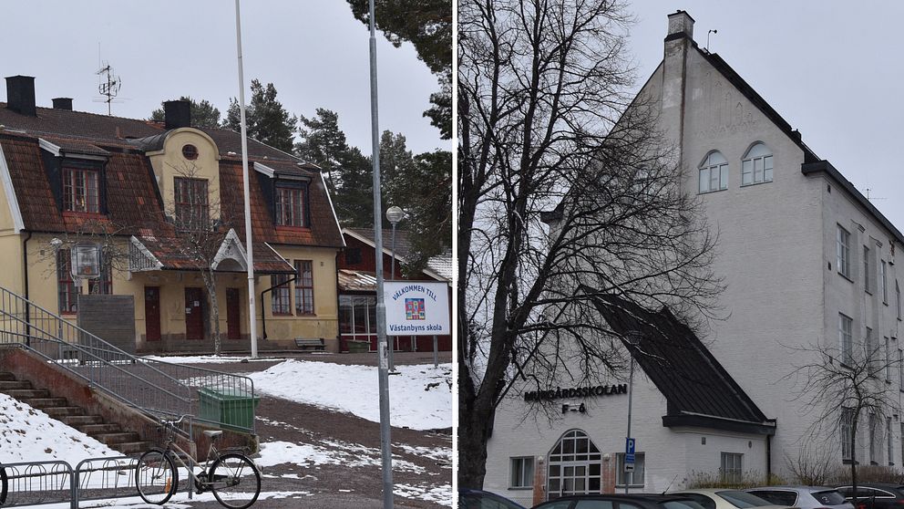 Västanbyskolan och Murgårdsskolan i Sandviken