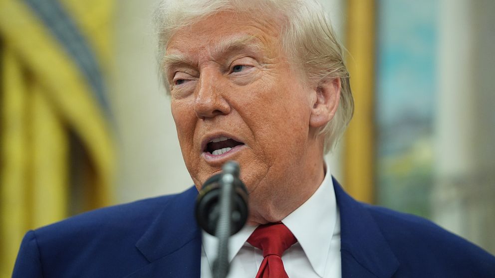 Trump om tulldom: ”Politiskt” | SVT Nyheter