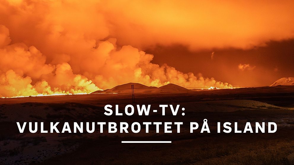 Vulkanutbrottet på Island.