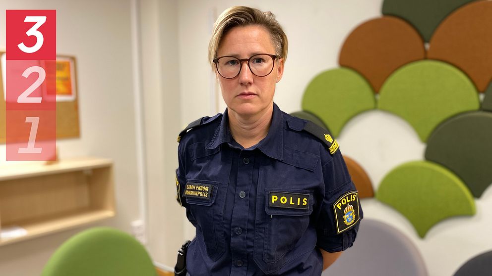 Bodenpolisen Sarah Ekbom.