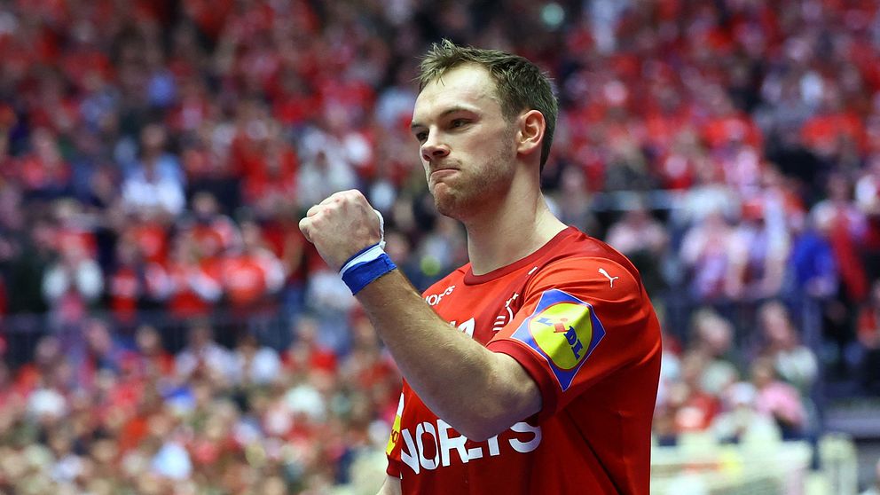 Danska handbollsspelaren Mathias Gidsel