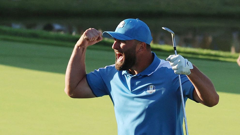 Jon Rahm storspelade för Europa