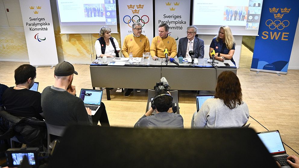 Från SOK:s presskonferens om OS-satsningen
