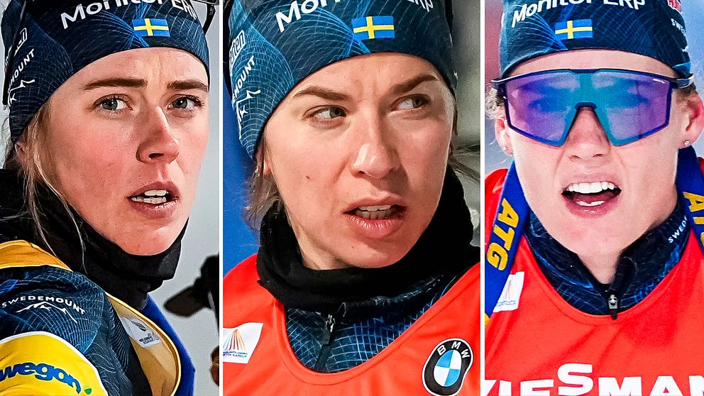 Elvira Öberg, Anna Magnusson och Hanna Öberg.