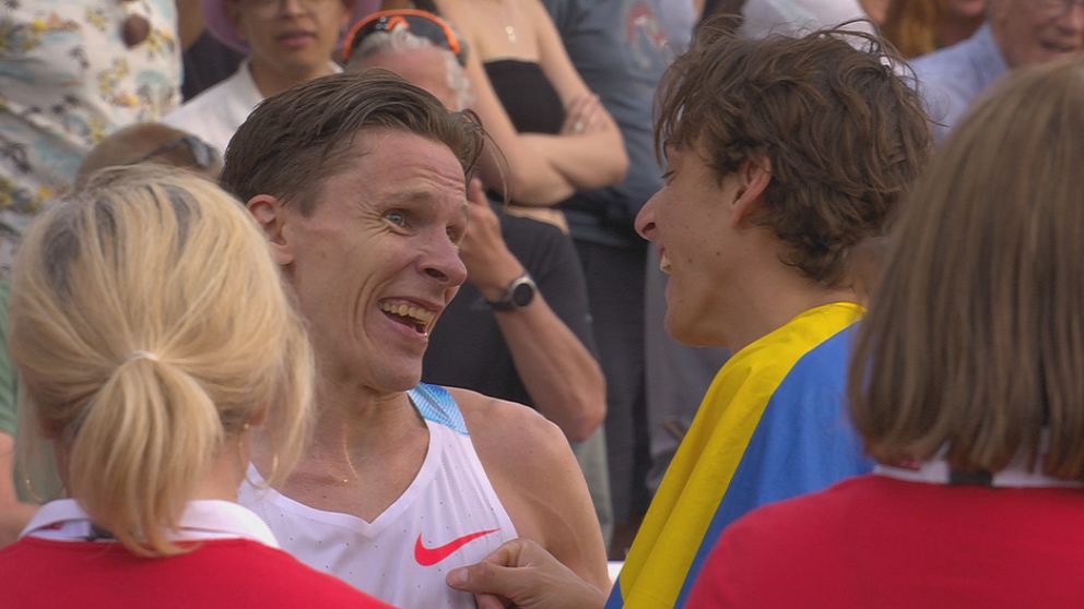 Andreas Almgren och Armand Duplantis